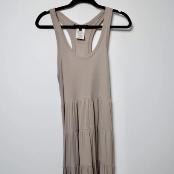 bcbg beach dress Fit And Flare Dress Sandstone / 2